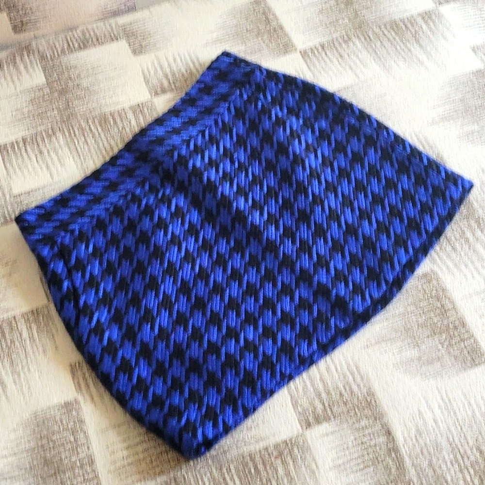 Black & Blue Skirt
